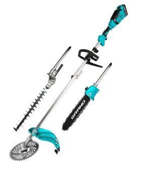 Многофункциональная аккумуляторная коса кусторез Grand АТГ-20 4в1 GRATG2041 фото