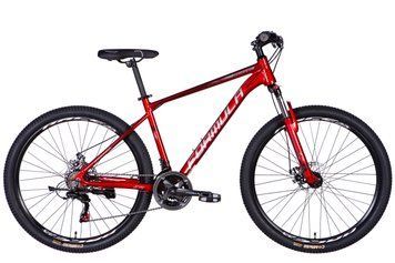 Велосипед AL 27.5" Formula MOTION DD FR рама-18" червоно-сріблястий 2025 OPS-FR-27.5-254 фото
