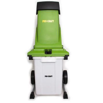 Измельчитель веток Procraft PSL2500 &mdash; 2500 Вт, 4050 об/мин, садовый шредер 925001 фото