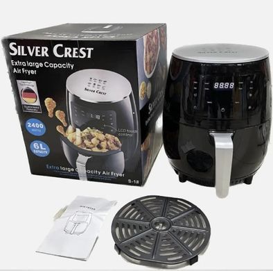 Аерофритюрниця SILVER CREST S-18 (цифрова, безмасляна, антипригарне покриття) CRS18 фото