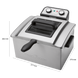 Професійна подвійна фритюрниця ProfiCook PC-FR 1038 (5л, 3000Вт, Німеччина) FR 1038 фото 2