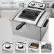 Професійна подвійна фритюрниця ProfiCook PC-FR 1038 (5л, 3000Вт, Німеччина) FR 1038 фото 8