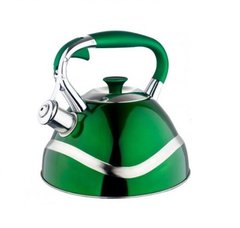 Чайник з свисток з нержавіючої сталі 3 л Edenberg EB-7010 Зелений