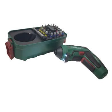 Акумуляторна викрутка Parkside PAS 4 D7 кейс прозорий (4V, 1500 mAh, 27 біт, USB-C, LED) PAS 4 D7 кейс прозрачный фото