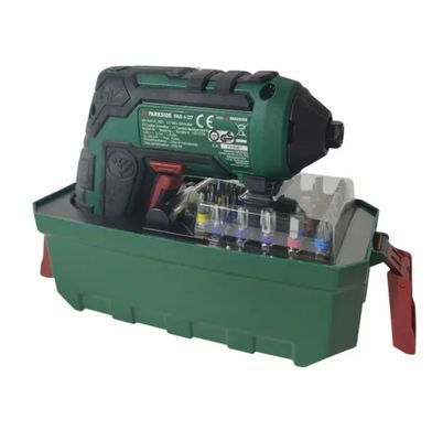 Акумуляторна викрутка Parkside PAS 4 D7 кейс прозорий (4V, 1500 mAh, 27 біт, USB-C, LED) PAS 4 D7 кейс прозрачный фото