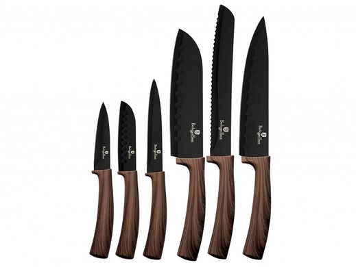 Набор ножей Berlinger Haus Forest Line 6 предметов BH-2284