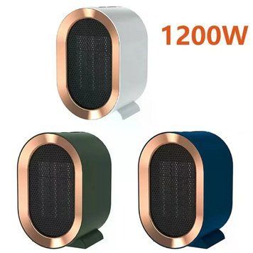 Купити Керамічний обігрівач AIR HEATER 1200W &bull; Настільний тепловентилятор 800/1200 Вт з PTC-нагрівачем і захистом від перегріву SEONTV в інтернет-магазині &laquo;Дачник&raquo; &mdash; dachnik.in.ua