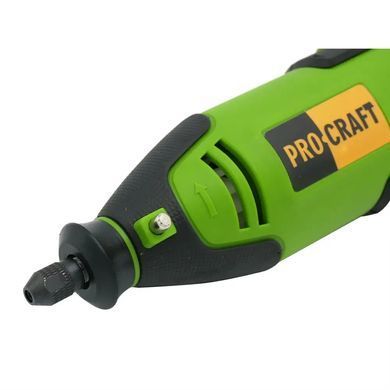 Гравер Procraft PG520 &mdash; 180 Вт, 1000&ndash;32000 об/мин, гибкий вал, 76 насадок, кейс 5201 фото