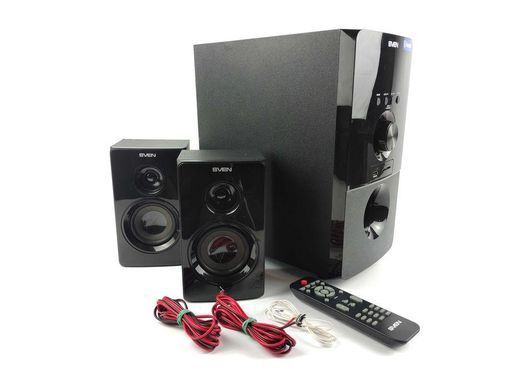 Акустична мультимедійна система SVEN MS-2050 Black (55 Вт, Bluetooth, USB/SD, FM-радіо) MS-2050 Black фото