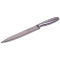 М'ясний ніж з нержавіючої сталі з порожнистою ручкою Kamille KM-5141