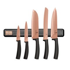 Набор ножей из нержавеющей стали Berlinger Haus Metallic Line Rose Gold Edition BH-2614A