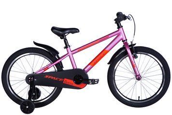 Велосипед ST 20" SPACE KID GEON BH рама-10" світло-рожевий 2024 крила OPS-SK-20-004 фото