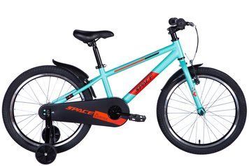 Велосипед ST 20" SPACE KID GEON BH рама-10" бірюзово-червоний 2024 крила OPS-SK-20-006 фото