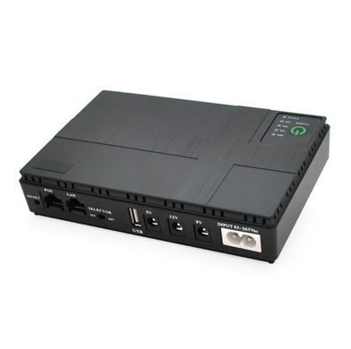 Источник бесперебойного питания DC UPS для роутера, ONU и камер &mdash; 5V/9V/12V, портативный UPS с USB и кабелями ONU5912 фото