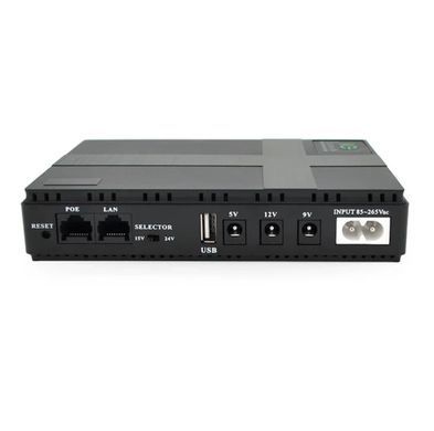 Источник бесперебойного питания DC UPS для роутера, ONU и камер &mdash; 5V/9V/12V, портативный UPS с USB и кабелями ONU5912 фото