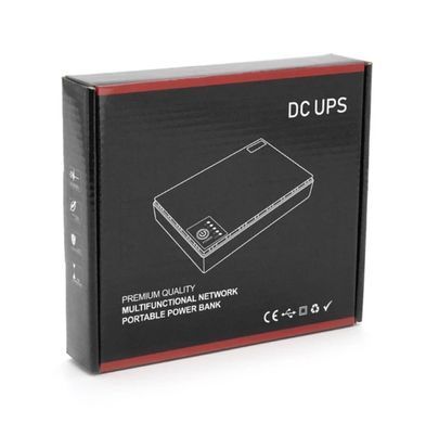 Источник бесперебойного питания DC UPS для роутера, ONU и камер &mdash; 5V/9V/12V, портативный UPS с USB и кабелями ONU5912 фото