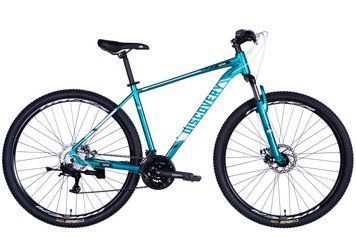 Велосипед AL 29" Discovery BASTION DD CS рама-19" бірюзовий 2025 OPS-DIS-29-202 фото