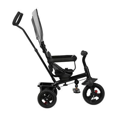 Дитячий триколісний велосипед Momi IRIS Grey з батьківською ручкою і капюшоном 4070 фото