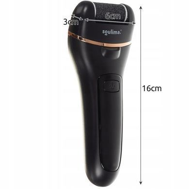 Электрическая пилка для ног Soulima 23220 (беспроводная, 6 роликов, зарядка USB) 23220 фото