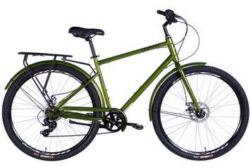 Велосипед ST 28" Dorozhnik COMFORT MALE DD FR рама-20" болотно-зелений 2025 OPS-D-28-475 фото