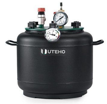 Автоклав для консервирования газовый Uteho 12 л, 8 банок 0,5 л 842668541 фото