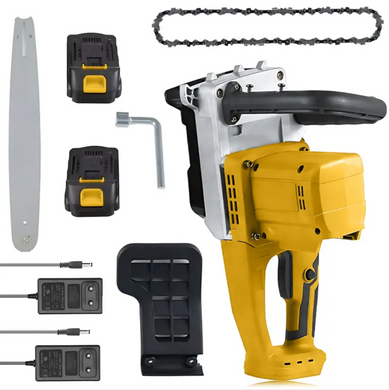 Цепная пила аккумуляторная Electric SAW BRUSHLESS (18В, 16&raquo;, бесщеточный мотор, 2 АКБ) WAS48 фото