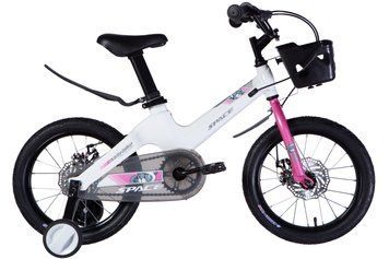 Велосипед MG 16" SPACE KID MOON DD рама-9" білий 2025 OPS-SK-16-013 фото