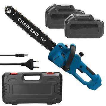 Цепная пила аккумуляторная Electric SAW (40см ,2500 вт ,68V ,2 АКБ ,кейс) Jam9999 фото