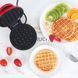 Міні-вафельниця для бельгійських вафель Mini Waffle Maker MRK32 фото 4