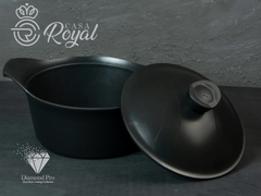 Кастрюля 4,5 л Greblon Diamond Pro Gusto Casa Royal D-UKR2040 Black