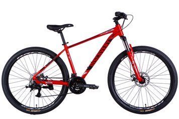 Велосипед AL 27,5" Discovery BASTION DD CS рама-17" червоно-чорний 2025 OPS-DIS-27,5-006 фото