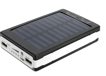 Купити Портативний зарядний пристрій з ліхтариком Solar Power Bank 50000 mAh SEONTV в інтернет-магазині &laquo;Дачник&raquo; &mdash; dachnik.in.ua