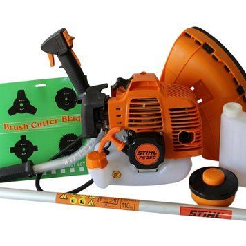 Мотокоса STIHL FS 250 3.5 кВт, 52см&sup3;, 9000 об/мин, диаметр лески 3 мм КШ250 фото