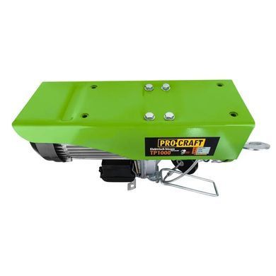 Подъемник Procraft TP1000 &mdash; тельфер 1000 кг, высота 20 м, мощность 1600Вт TP1000 фото