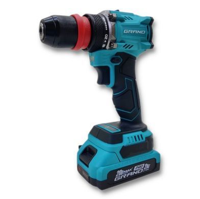 Шуруповёрт аккумуляторный Grand ДА-20/2DFR BL BRUSHLESS (бесщеточный, 20В, 2 аккумулятора, зарядное устройство, кейс) GRDA20/2BLD фото