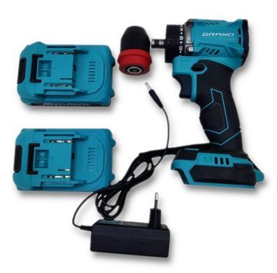 Шуруповёрт аккумуляторный Grand ДА-20/2DFR BL BRUSHLESS (бесщеточный, 20В, 2 аккумулятора, зарядное устройство, кейс) GRDA20/2BLD фото