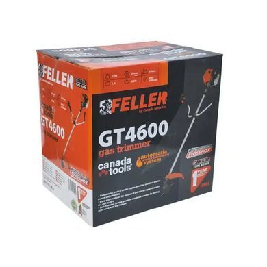 Бензиновый триммер Feller GT4600 43 см3 - победитовый диск 40Т, диск 3 лопасти, катушка, ремень, гарантия 12 мес 404600 фото