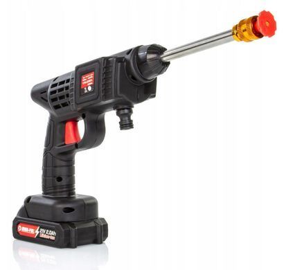 Аккумуляторная мойка высокого давления Mar-Pol M90139 (30 бар, аккумулятор 21V, 5 м шланг) M90139 фото