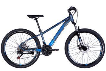 Велосипед AL 26" SPACE MERCURY DD FR рама-13" сіро-синій 2025 OPS-SP-26-040 фото