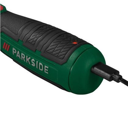 Акумуляторна викрутка PARKSIDE PASD 4 C2 (4 В, 1.5 Ач, USB-C) PASD 4 C2 фото