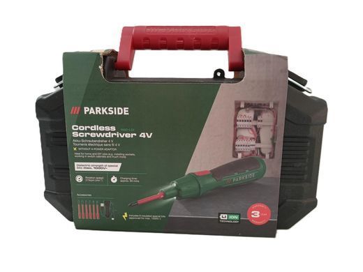 Акумуляторна викрутка PARKSIDE PASD 4 C2 (4 В, 1.5 Ач, USB-C) PASD 4 C2 фото