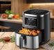 Аэрофритюрница Sokany SK-10052 (7 л, 1700 Вт, сенсорная мультипечь, домашний аэрогриль) SK10052 фото 2