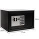 Сейф MALATEC 22627 (розміри 20х31х20 см, електронний замок, ключ, об'єм 10 л)