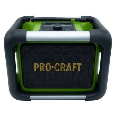 Акумуляторний радіоприймач Procraft PJS20 | Bluetooth 5.3 | 80 Вт | USB | AUX | DAB/FM | IPX3 | без АКБ 30250 фото
