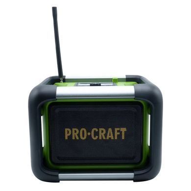 Акумуляторний радіоприймач Procraft PJS20 | Bluetooth 5.3 | 80 Вт | USB | AUX | DAB/FM | IPX3 | без АКБ 30250 фото