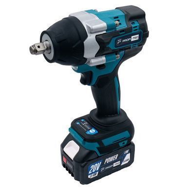Акумуляторний набір інструментів PROFI-TEC Combo Set 3/5 POWERLine 20 В, 3 інструменти, 2&times;4.0 А&middot;год, кейс 5934 фото