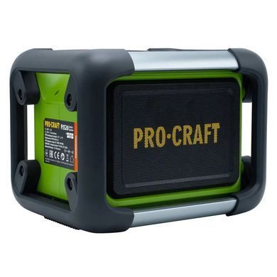 Акумуляторний радіоприймач Procraft PJS20 | Bluetooth 5.3 | 80 Вт | USB | AUX | DAB/FM | IPX3 | без АКБ 30250 фото