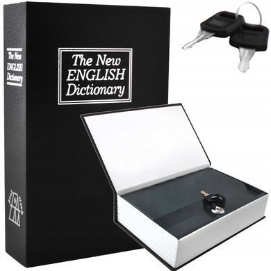 Сейф книга The New ENGLISH Dictionary Malatec 1212 (замок ключовий, сталь) 1212 фото