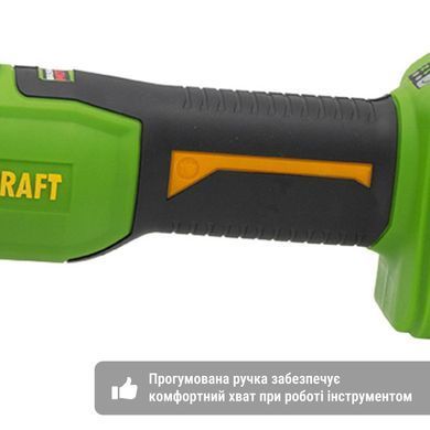 Акумуляторна болгарка Procraft PWA220 7500 об./хв., 125 мм диск, 20V/4Ah &mdash; 1 акб 032201 фото