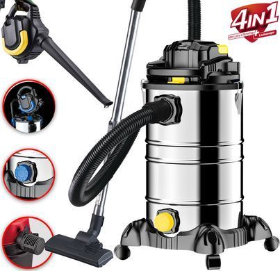 Промышленный пылесос DMS NTBS-30 Yellow 2000W 30л+ воздуходувка 33596 фото